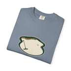 Beach Day Tee in Blue Jean, folded