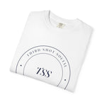 Club Seal Tee in White, folded