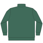 Public Links Arch Quarter-Zip in Alpine Green, back view
