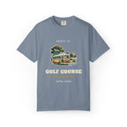 Route 18 Tee in Blue Jean, front view