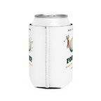 Fore! Can Cooler in White, right side view