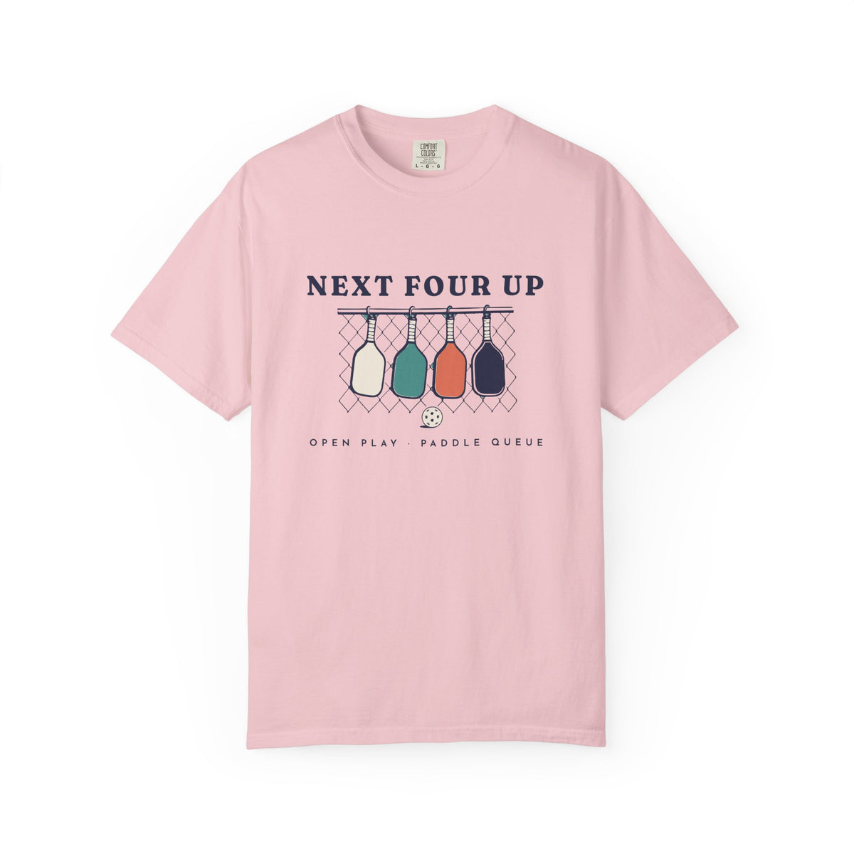 Next Four Up Tee in Blossom, front view