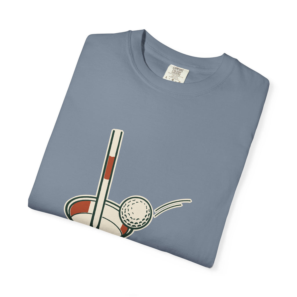 Lip Out Tee in Blue Jean, folded
