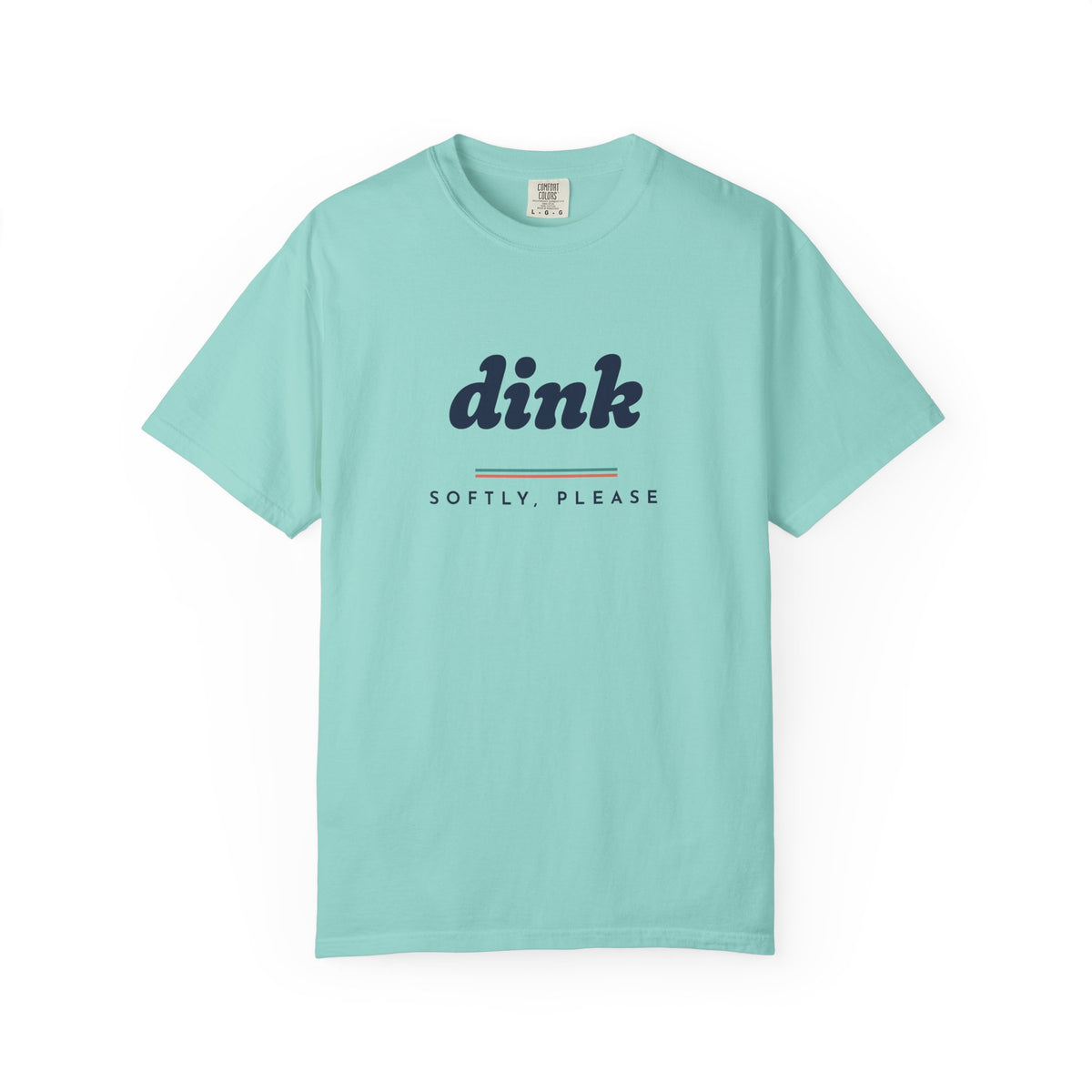 Dink Tee in Chalky Mint, front view