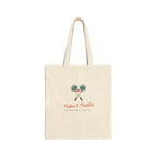 Palms & Paddles Tote in Natural, front view