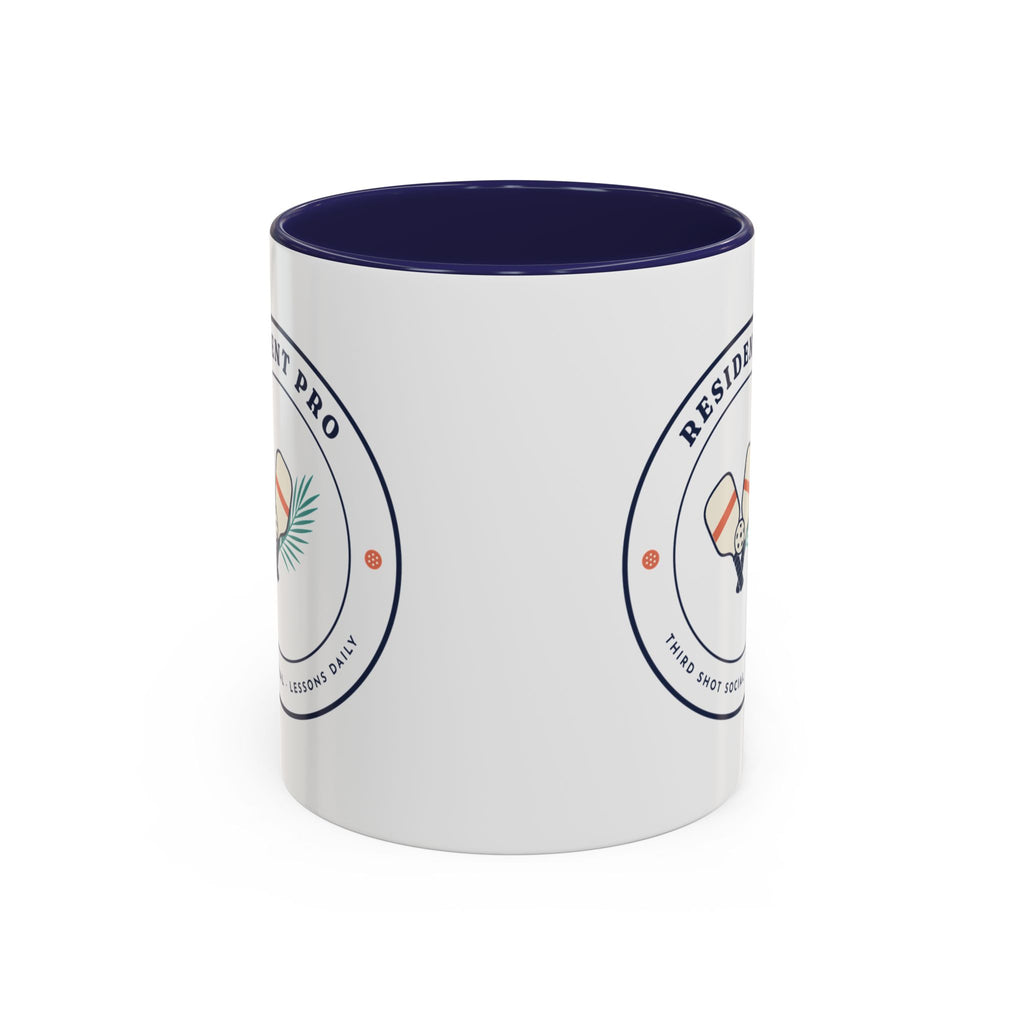 Resident Pro Mug in Navy, corner view