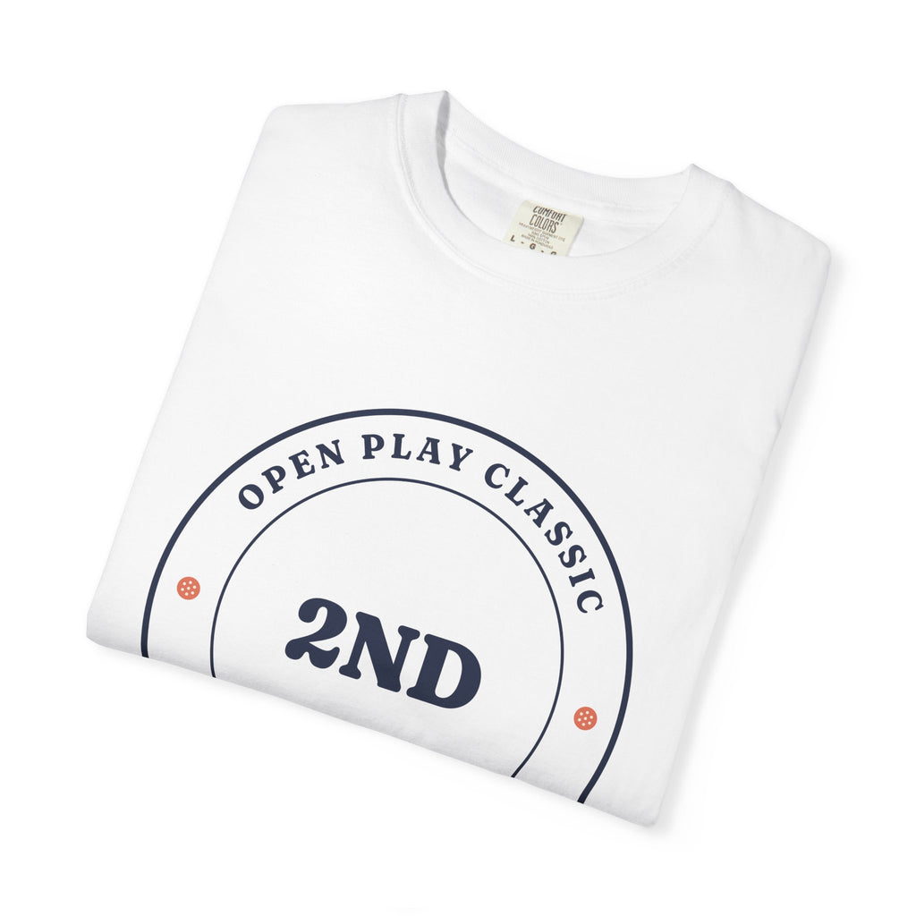 Runner-Up Tee in White, folded