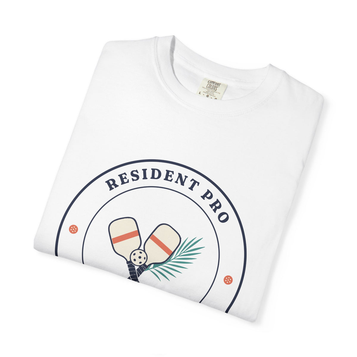 Resident Pro Tee in White, folded