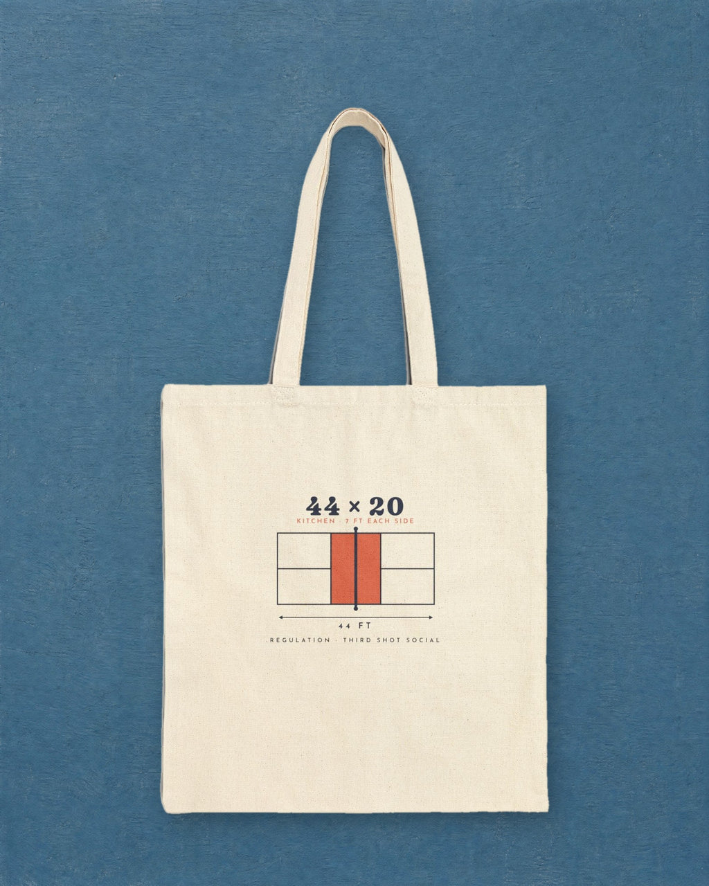 44 × 20 Tote in Natural, styled
