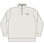 Open to All Quarter-Zip in Bone, front view