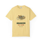 Broken Tee Club Tee in Butter, front view
