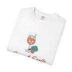 Serve & Spritz Tee in White, folded