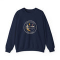 Summer Nines Crewneck in Navy, front view