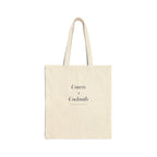 Courts & Cocktails Italic Tote in Natural, front view