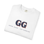 GG Tee in White, folded