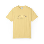 The Third Shot Tee in Butter, front view