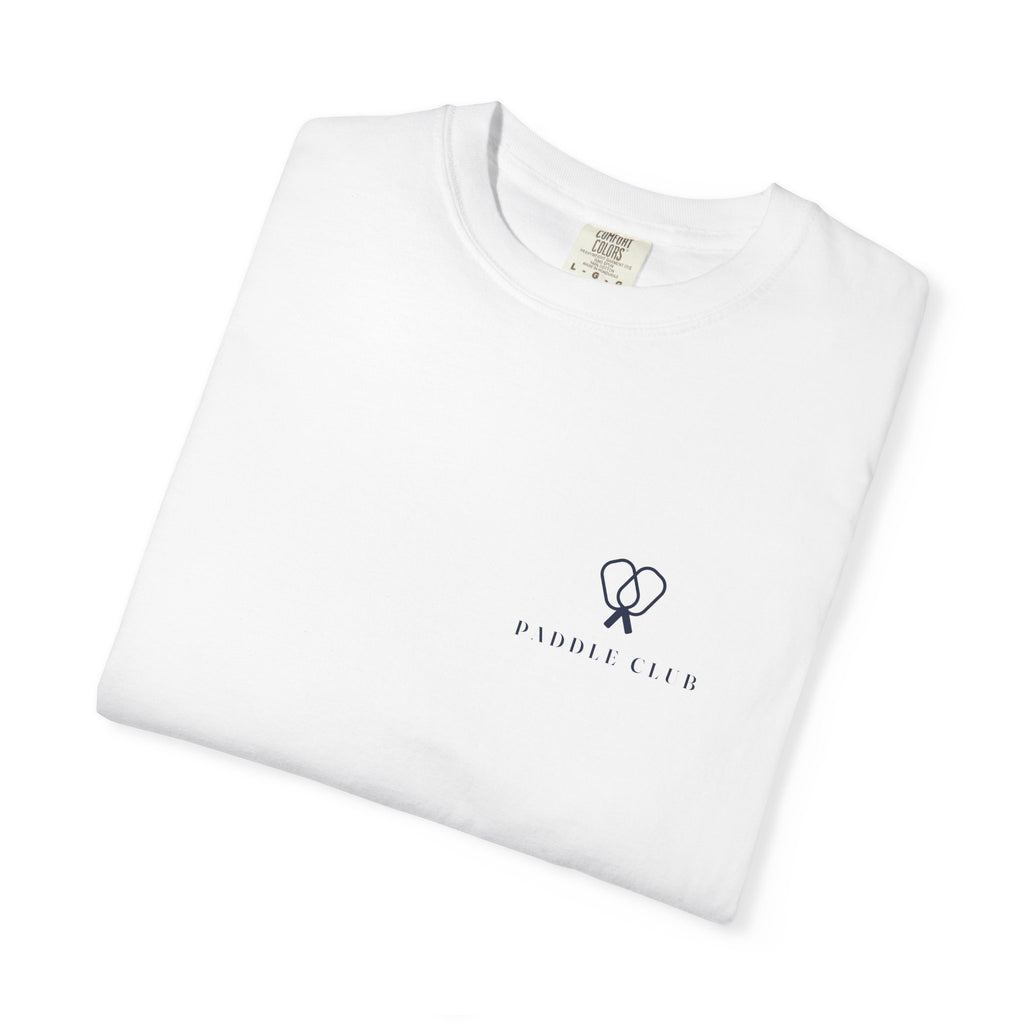Paddle Mark Tee in White, folded