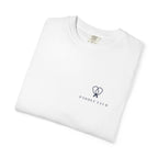 Paddle Mark Tee in White, folded