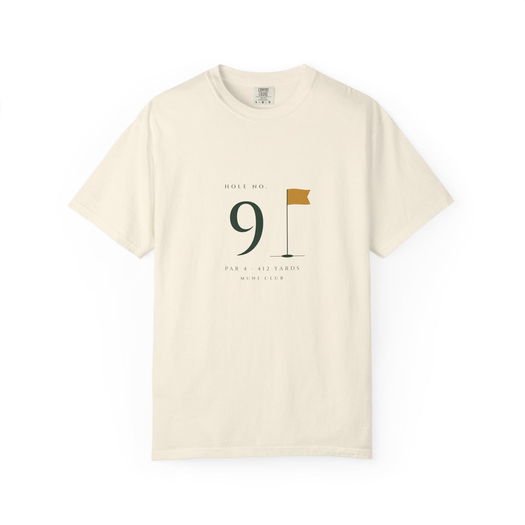 No. 9 Tee in Ivory, front view