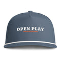 Open Play Rope Cap in Blue Jean, front view