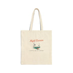 Night Session Tote in Natural, front view