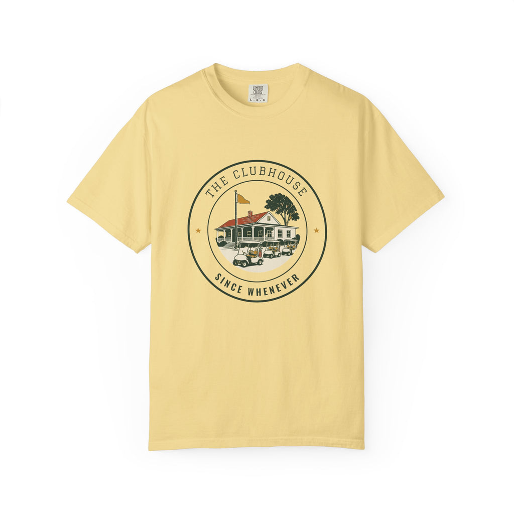 The Clubhouse Tee in Butter, front view