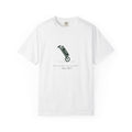 Walkers Welcome Tee in White, front view