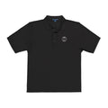 Muni Golf Seal Polo in Black, front view