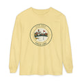 City Golf Long Sleeve Tee in Butter, front view