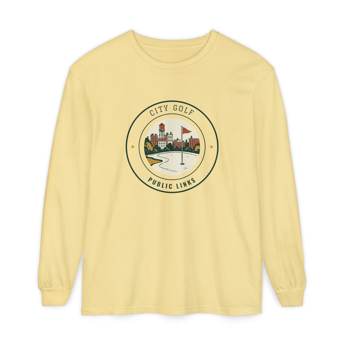 City Golf Long Sleeve Tee