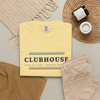 Clubhouse Tee in Butter, flat lay