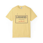 Lessons by Appointment Tee in Butter, front view
