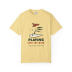 Into the Wind Tee in Butter, front view