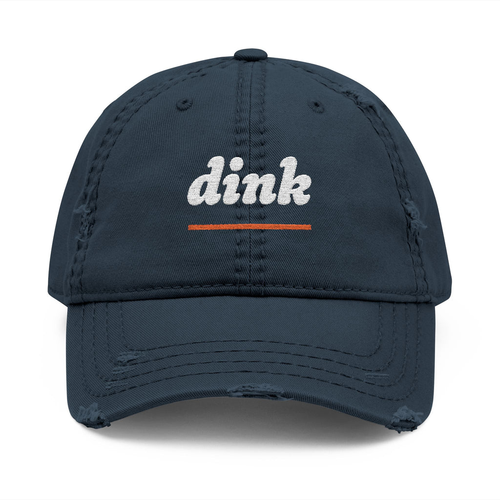Dink Dad Hat in Dark Navy, front view