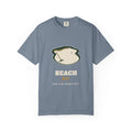 Beach Day Tee in Blue Jean, front view
