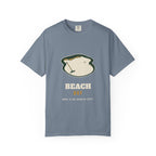 Beach Day Tee in Blue Jean, front view
