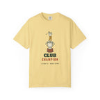 Club Champion Tee in Butter, front view