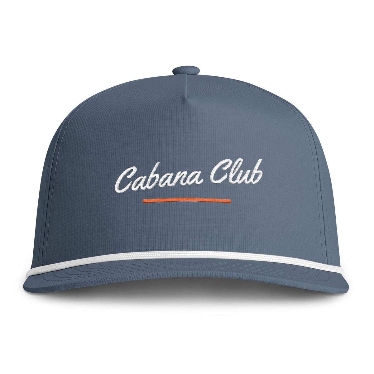 Cabana Club Rope Cap in Blue Jean, front view