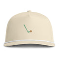 Seven Iron Rope Cap in Ivory, front view
