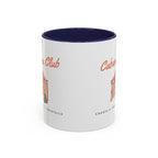Cabana Club Mug in Navy, corner view