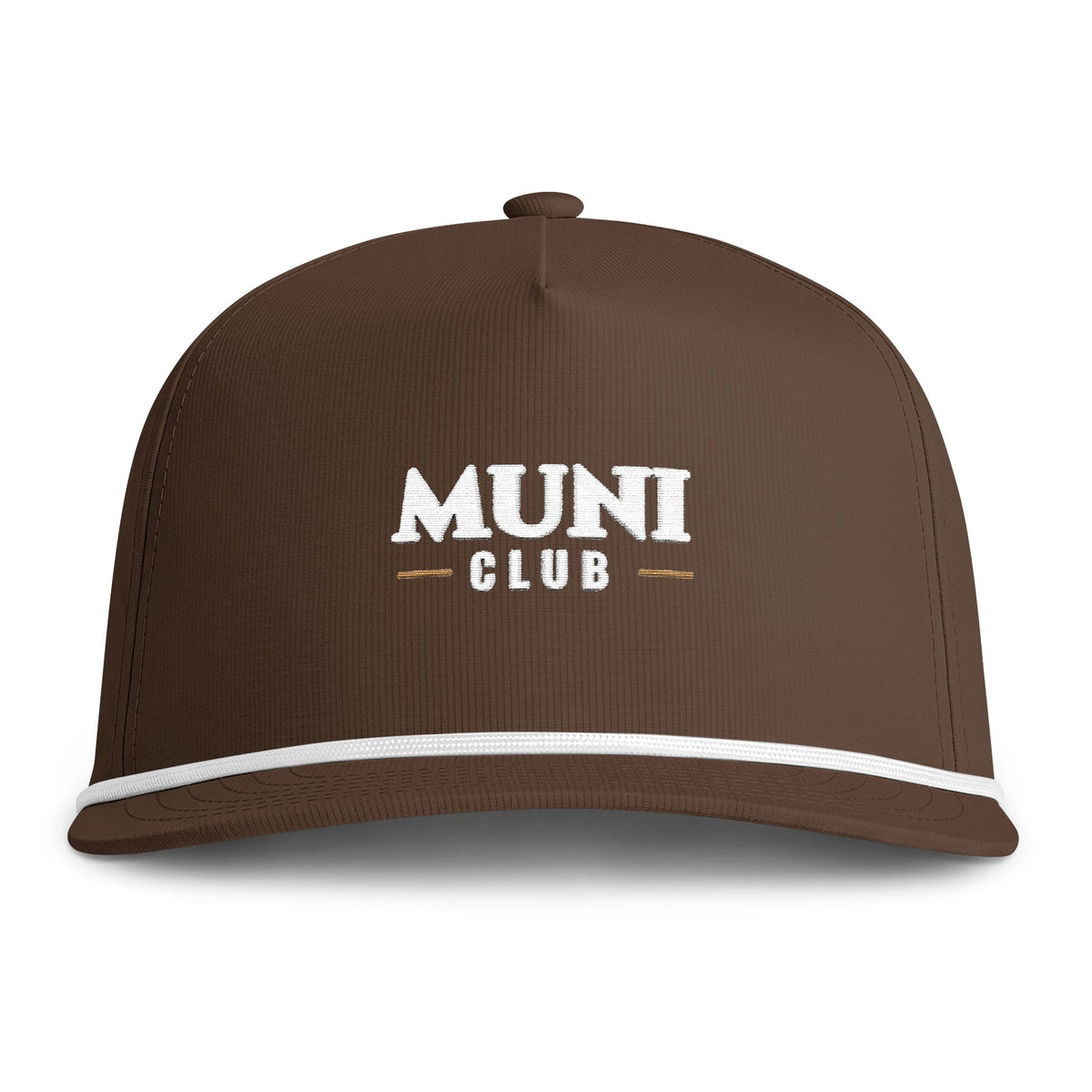 Muni Stack Rope Cap in Espresso, front view