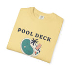 Pool Deck Doubles Tee in Butter, folded