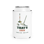 That's Good Can Cooler in White, front view, second angle