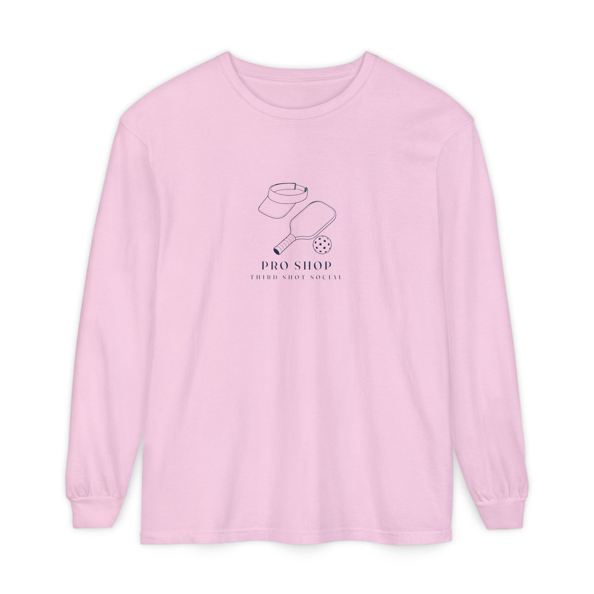 Pro Shop Still Life Long Sleeve Tee in Blossom, front view