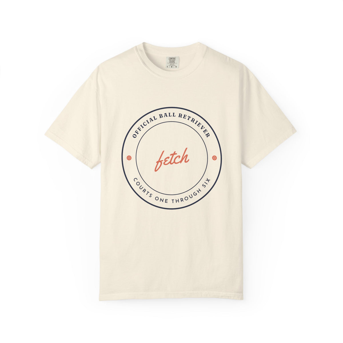 Official Ball Retriever Tee in Ivory, product photo