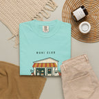Pro Shop Tee in Chalky Mint, flat lay