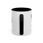 Score Keeper Mug in Black, handle view
