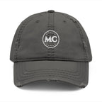 MC Ball Dad Hat in Charcoal Grey, front view
