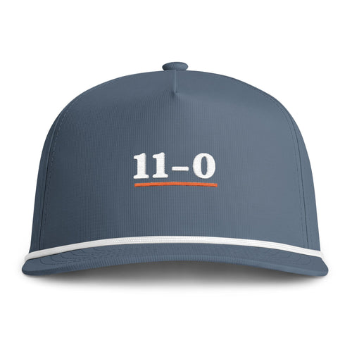11–0 Rope Cap in Blue Jean, front view