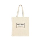 Kitchen Closed Tote in Natural, front view